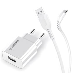 Carregador Tomada com Cabo USB Tipo-C 3.1A T502UC Kimaster — foto 2