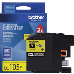 Cartucho Brother LC105Y Original Amarelo 10ML — foto 2