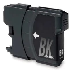 Cartucho Brother LC61 Compativel Preto 16ML — foto 3
