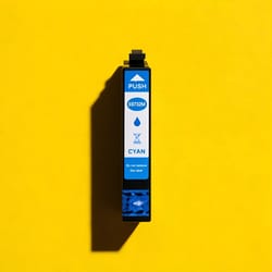 Cartucho Epson 732 Compativel Azul 12ML — foto 2