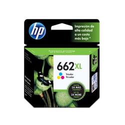 Cartucho HP 662XL Original (CZ106AB) Color 8 ML — foto 1