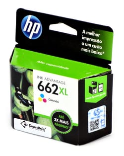 Cartucho HP 662XL Original (CZ106AB) Color 8 ML — foto 3