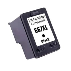Cartucho HP 667XL Compativel Preto 14ML — foto 2
