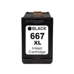 Cartucho HP 667XL Compativel Preto 14ML — foto 3