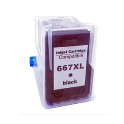 Cartucho HP 667XL Compativel Preto 14ML — foto 4