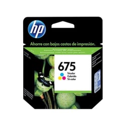 Cartucho HP 675 Original (CN691AL) Color 9 ML — foto 1