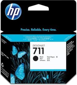 Cartucho HP 711(XL) Original (CZ133AB) Preto 80ML — foto 1