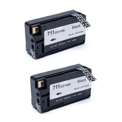 Cartucho HP 711(XL) Original (CZ133AB) Preto 80ML — foto 2