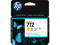 Cartucho HP 712 Original 29ML Amarelo 3ED69A — foto 1