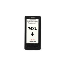 Cartucho HP 74XL Compativel Preto 25ML — foto 1