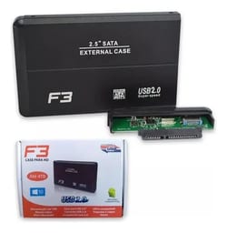 Case para HD 2.5 SATA USB 2.0 CS-U2 Freto F3