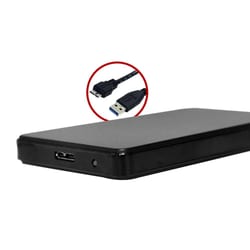 Case para HD 2.5 USB 2.0 CH-300BK Preto C3TECH — foto 2