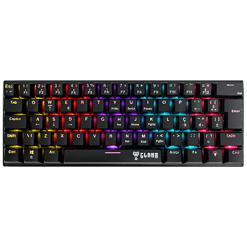 Combo Gamer Nightmare - Teclado/Mouse/Headset/Mousepad - Clanm