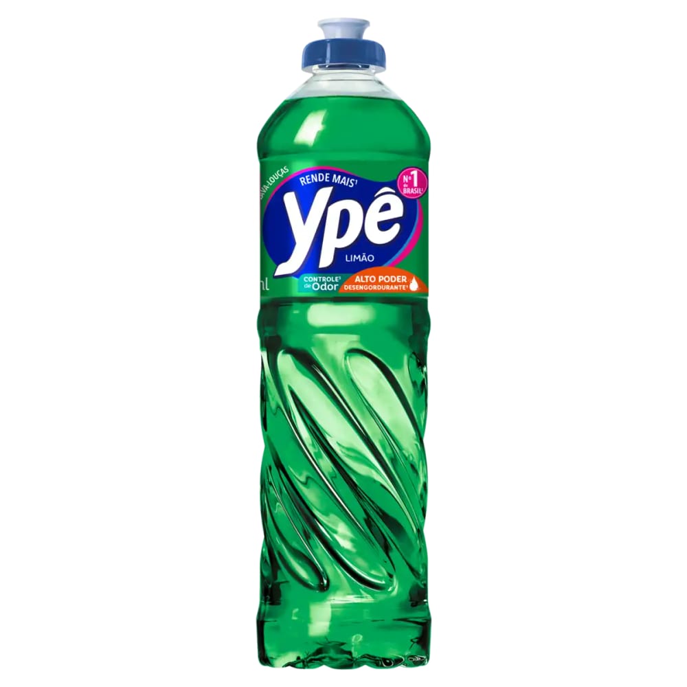 Detergente Ype Lava Loucas Limao 500ML