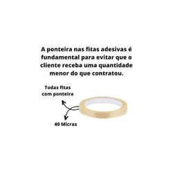 Fita Adesiva 12X50 Transparente — foto 3