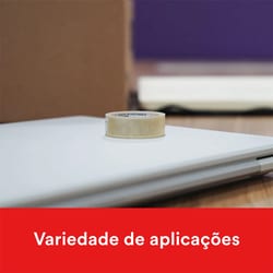 Fita Durex Pequena 12X30 Transp. — foto 2