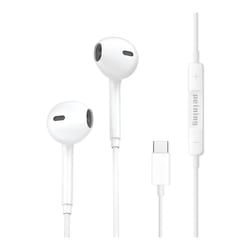 Fone Auricular Tipo-C Microfone Branco Ios/Android K505C Kimaster — foto 1