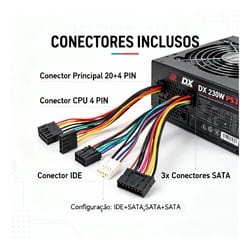 Fonte Atx 230W VX230SE s/ Cabo — foto 3