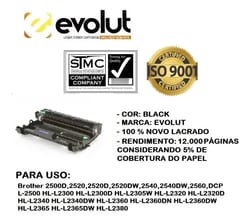 Fotocondutor Comp. Brother DR 2340/660/630 Evolut — foto 3