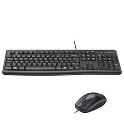 Kit Teclado e Mouse Logitech MK120 Preto — foto 1