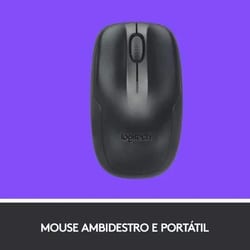 Kit Teclado e Mouse sem Fio Logitech MK220 — foto 3