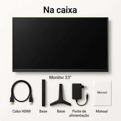 Monitor 23 LED VGA/HDMI VX230X Vxpro (VX230X) — foto 4