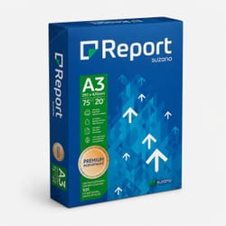 Papel A3 75GR. Branco Report PCT/500 — foto 1