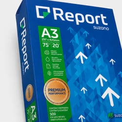 Papel A3 75GR. Branco Report PCT/500 — foto 4
