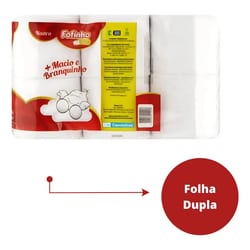 Papel Higienico Fofinho F.dupla Neutro 30M c/12 — foto 3