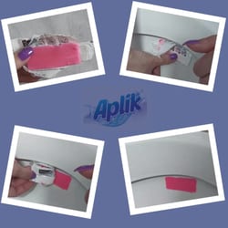Pastilha Adesiva Aplik Floral CX 3UN — foto 4