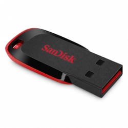 Pendrive USB 2.0 32GB Cruzer Blade Z50 Sandisk — foto 3