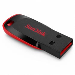 Pendrive USB 2.0 32GB Cruzer Blade Z50 Sandisk — foto 4