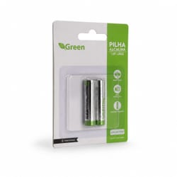 Pilha Alcalina Aaa Green LR03 c/ 2 Unidades Blister Chip Sce — foto 1