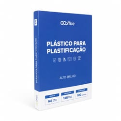 Plastico para Plastificacao Go Office A4 220X307MM PCT 100UN — foto 3