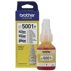 Refil de Tinta Brother BT5001 Original Amarelo 48,8ML — foto 2