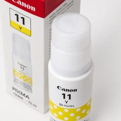 Refil de Tinta Original Canon Gi-11Y Amarelo 70 ML — foto 4