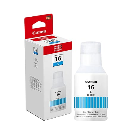 Refil de Tinta Original Canon Gi-16 C Ciano 135 ML