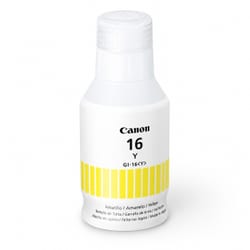 Refil de Tinta Original Canon Gi-16 Y Amarelo 135 ML — foto 2
