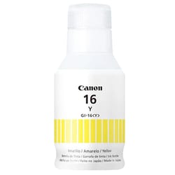 Refil de Tinta Original Canon Gi-16 Y Amarelo 135 ML — foto 1