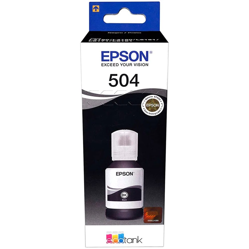 Refil Epson T504120 Original Preto 127ML