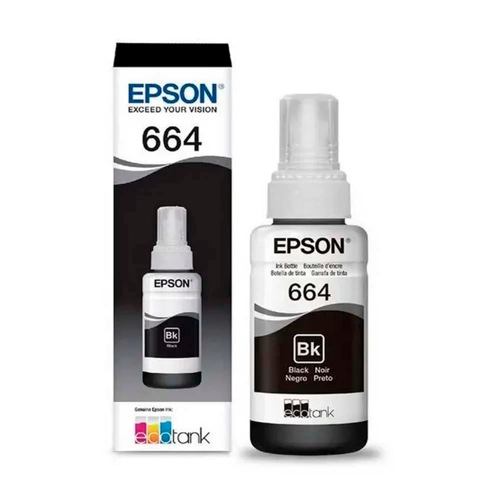 Refil Epson T664120 Original Preto 70ML