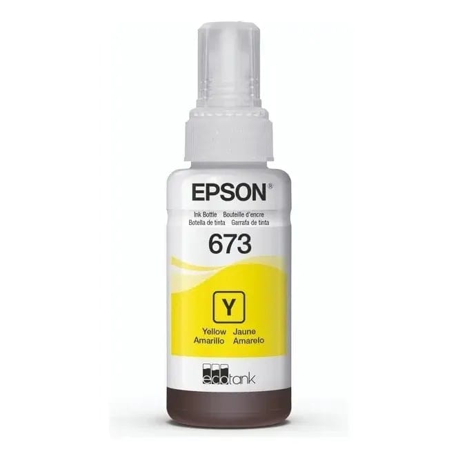 Refil Epson T673420 Original Amarelo 70ML