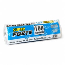 Saco Lixo Super Fortao 100L 0,07 75X105 c/5