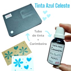 Tinta Carimbo TR037ML Azul — foto 4