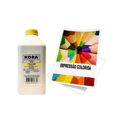 Tinta Kora Vivera Comp HP Yellow 1L — foto 3