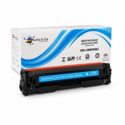Toner Compatível HP W2021X 414X Ciano Byqualy c/Chip — foto 1