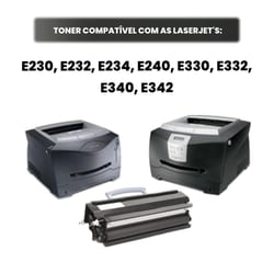 Toner Comp Lexmark E230 Univ 6K — foto 4