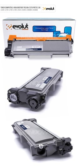 Toner Compativel Brother TN660/630 2340/2370 2,6K Evolut — foto 3