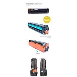 Toner Compativel HP 541A/321A/211A Azul Premium — foto 5