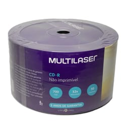 Tubo de CD c/ 50UN Multilaser CD051 — foto 3